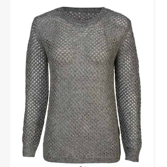 Forever 21 Gray Open Knit Sweater - Picture 10 of 10